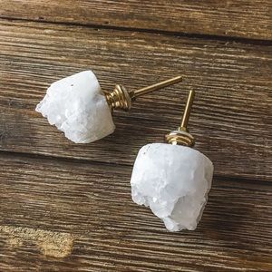 QUARTZ / CRYSTAL DRAWER KNOB • (SET OF 2)